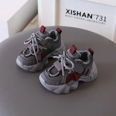 Kinder-Papa-Schuhe mit weicher Sohle, Freizeitschuhe, 2025 - 7