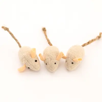 Peluş simülasyon bitkisel fare kedi oyuncağı, çizilmeye ve ısırmaya dayanıklı - 13