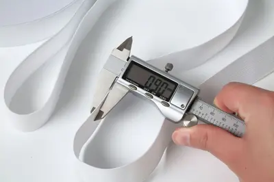 Örgü Görünümlü Elastik Lastik Bant, 4 cm Genişlik, Kalın Pantolon Belı - 8