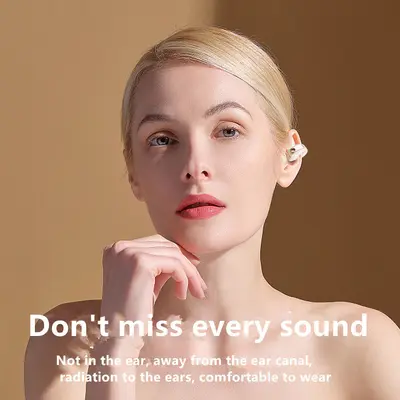 New Clipped GD28 Bluetooth Headset, Non-In-Ear Design, Single-Ear Hanging Business Sports Cross-Border Wholesale