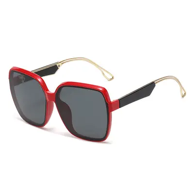 Square Gradient Tint Women's Sunglasses with UV Protection - 2
