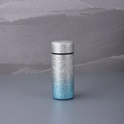 Titanyum Kaplamalı Mini Taşınabilir Termos Bardak - 10