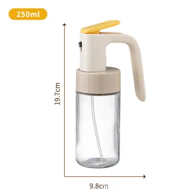 Cam Mutfak Ev Kullanımı Havalı Fritöz Yağ Spreyleyici Şişesi Yemeklik Yağ Sprey Şişesi Atomizer Mist Yağ Kabı - 8