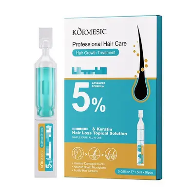 KORMESIC Keratin Onarıcı Saç Kremi ve Saç Büyütücü Serum - 12