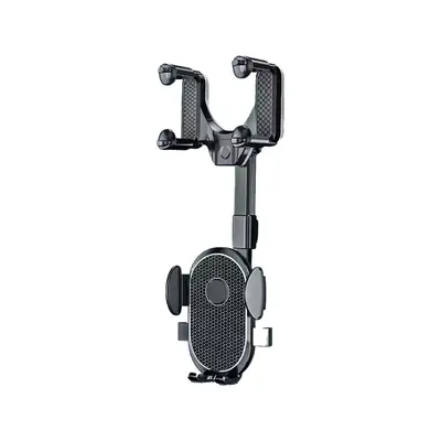 Rearview Mirror Car Phone Holder, Adjustable Multi-Angle Navigation Mount - 11