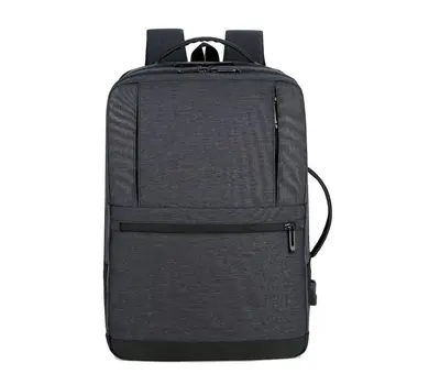 Expandable Waterproof Backpack with USB Charging and Laptop Slot - 9