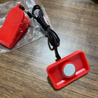 Güçlü manyetik ev elektrikli koşu bandı güvenlik manyetik toka anahtarı kare emniyet anahtarı manyetik acil durdurma kilidi evrensel