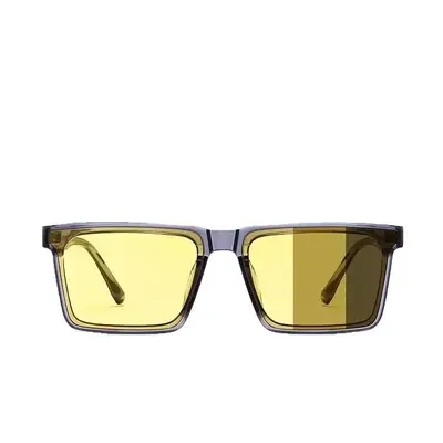 Retro-Herrensonnenbrille eckig, UV400-Schutz - 6
