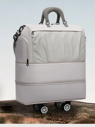 XXL-Reisetasche erweiterbar, Nass-Trocken-Trennung