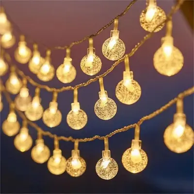 LED küçük renkli ışık dize durak yıldız ışığı kamp tarzı atmosfer ışık dize Noel açık hava festivali dekoratif ışık yanıp sönen ışık pil
