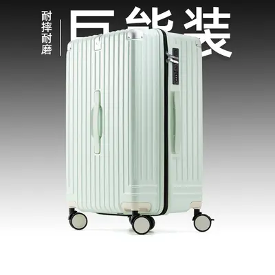 28-Inch Deep Trolley Suitcase with Combination Lock - 13