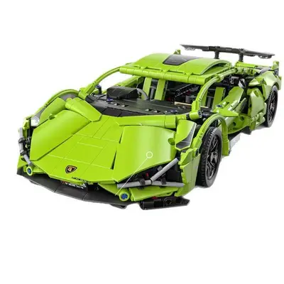 Lamborghini Building Block Remote Control Racing Car Model, Educational Set - 4