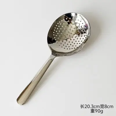 Large Stainless Steel Goose Egg Ladle, Soup Serving Spoon - 10
