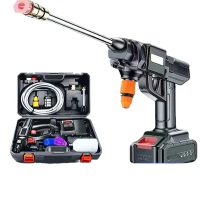 Cordless High Pressure Car Washer, Lithium Battery, Portable, Rechargeable
