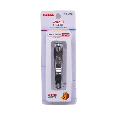 Stainless steel nail clippers, large size, angled - 9