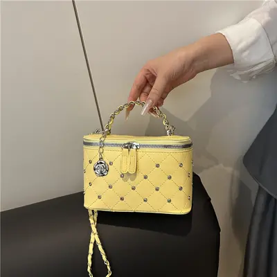 Chain Box Bag for Women, Summer Style, Small Chanel-Style, Crossbody - 9