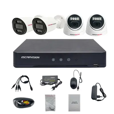 AHD coaxial camera 8MP, night vision, outdoor - 8