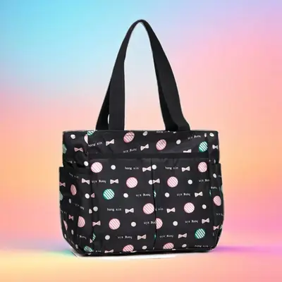 Middle-Aged Mom Tote Bag, Large Capacity for Travel and Shopping - 11