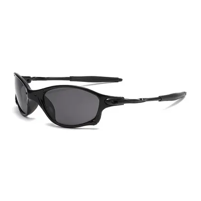 Metall-Oval-Radsportbrille, winddicht, UV-Schutz - 4