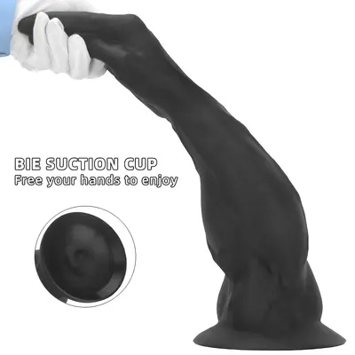 46*9.9 cm Liquid Silicone Anal Plug Dilator for Men