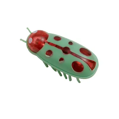Electric Cat and Dog Toothbrush Toy with Miniature Jumping Bug Mouse - 9