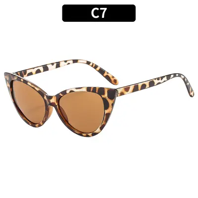 Retro Cat-Eye Sunglasses for Women, Slimming Style - 12