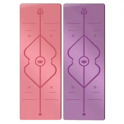 PU and Rubber Yoga Mat Wide Thick Non-Slip - 6