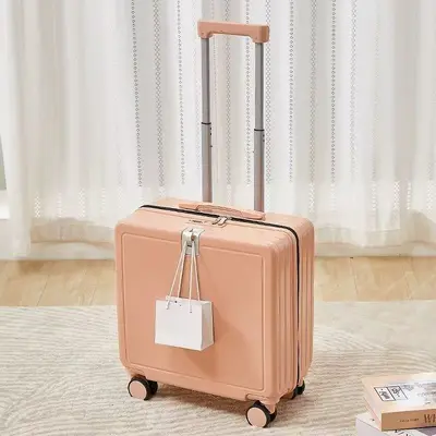 Multifunctional 20-Inch Carry-On Suitcase, Durable with Combination Lock - 6