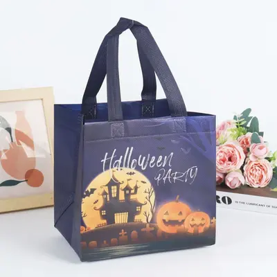 Halloween Non-Woven Gift Bag, Printable Logo - 8