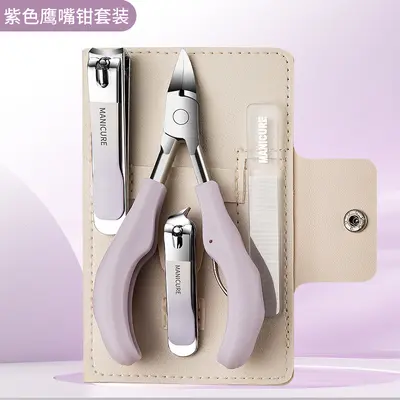 Nail clipper set stainless steel pedicure tools - 8