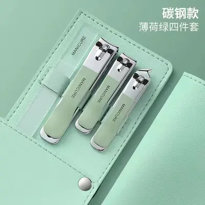 Portable full nail clipper and pedicure set - 10