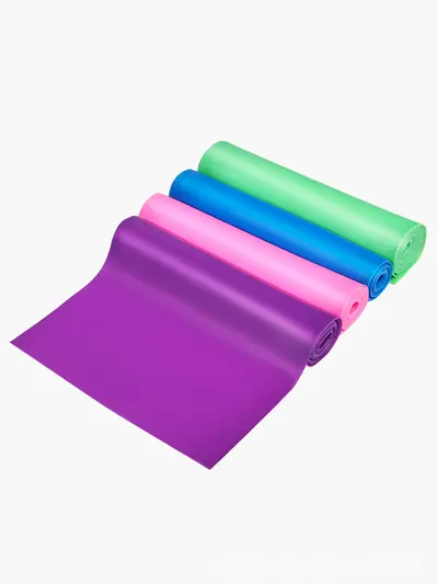TPE elastik bant 1.5 m/2 m elastik bant gerdirme bandı çekme direnç bandı yoga fitness çekme bandı kadın