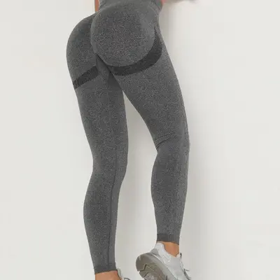 Seamless Sports Leggings, Moisture-Wicking Yoga Pants, Butt-Lifting Fitness Tights
