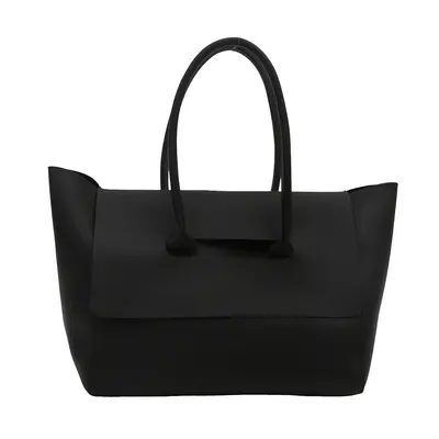 Women's Single-Shoulder Underarm Bag, Large Capacity, Solid Color - 5