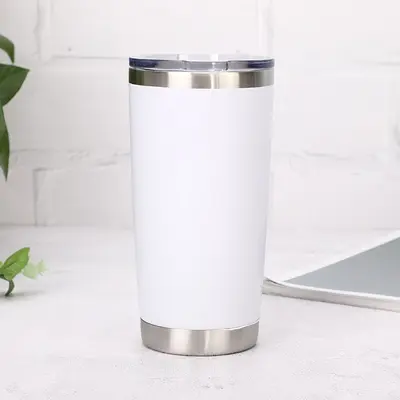 Vakumlu Paslanmaz Çelik Araba Bardağı, 20oz, Yalıtımlı, Buz Bardağı - 8