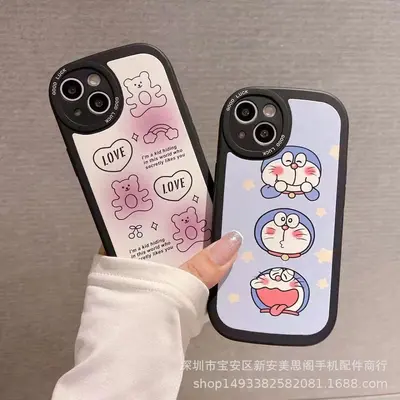 Honor 90 case, leather cartoon pattern, thin perforated - 7