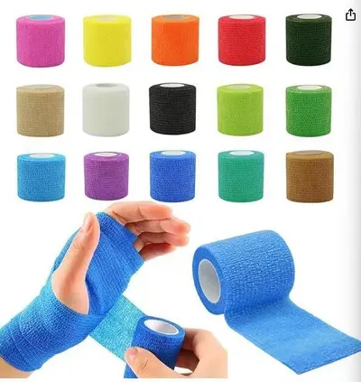 Selbstklebender Fingerschutzverband, elastisch, Tarnmuster - 8