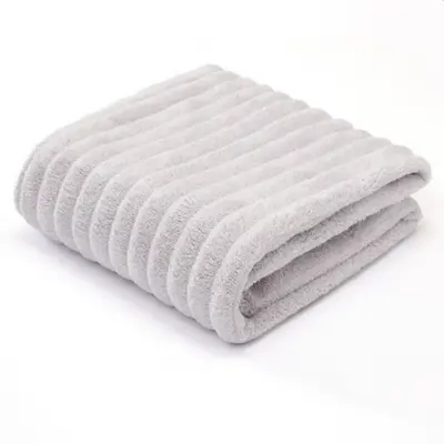 Bath towel coral fleece microfiber fast-drying absorbent - 10