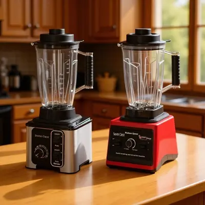Paslanmaz Çelik Blender, 3/6/8 Fonksiyonlu Mutfak Robotu - 5