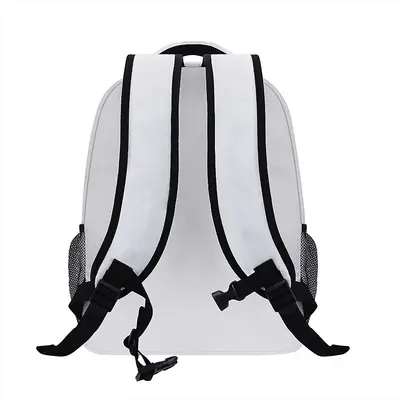 Glow-in-the-Dark Alien Planet Pattern Student Backpack for Boys - 4