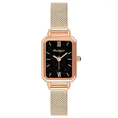 Small Green Watch Douyin Live Broadcast Popular Swiss Brand Square Women's Watch Student Korean Version Quartz Watch Dropshipping - 8