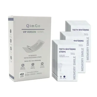 Teeth Whitening Strips Yellow Stain Removal Dazzling White - 8