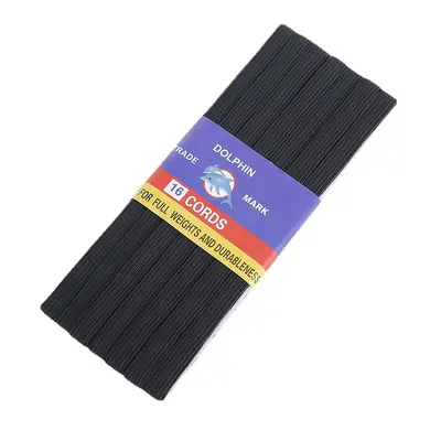 Single-Row High-Strength Elastic Band, Imported Latex, 3-12 mm, White and Black - 5