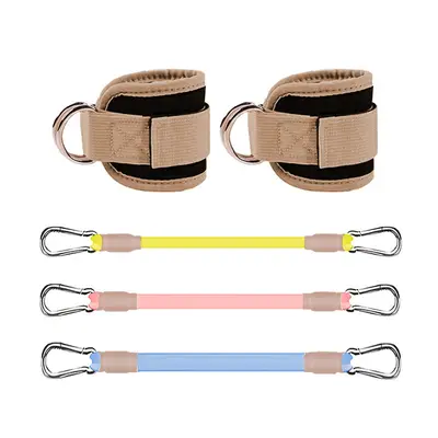 Calf Trainer Ankle Strap Resistance Band for Cable Machine - 11
