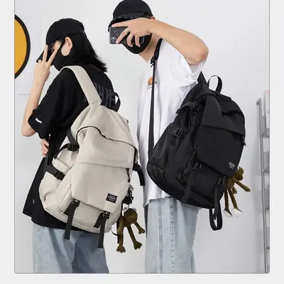 Backpack, simple versatile, large capacity, student