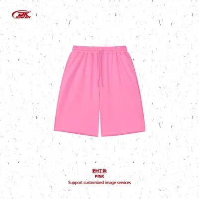 Erkek Yaz Retro Eşofman Şortu, 350G Kumaş, Bol Kesim Koşu Spor Şort - 8