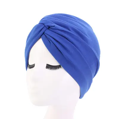 Cotton Turban Hat, Twist Hat, Model TJM-163 - 9