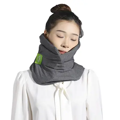 U-shaped neck pillow, portable for travel and sleep - 6
