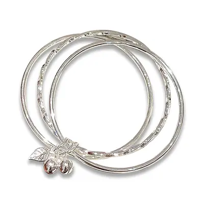 Minimalistisches Armband, leichte Luxus-Ausführung, Dreiringglöckchen - 5