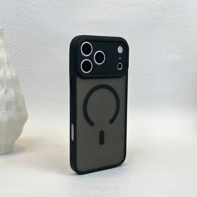 适用iPhone18promax手机壳肤感磨砂磁吸精孔防摔苹果17高级保护套 - 12